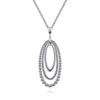 925 Sterling Silver Bujukan and Rope Circle Pendant Necklace-Gabriel & Co.-Renee Taylor Gallery