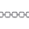 925 Sterling Silver Pavé Bujukan And Cushion Shape Link Chain Bracelet-Gabriel & Co.-Renee Taylor Gallery