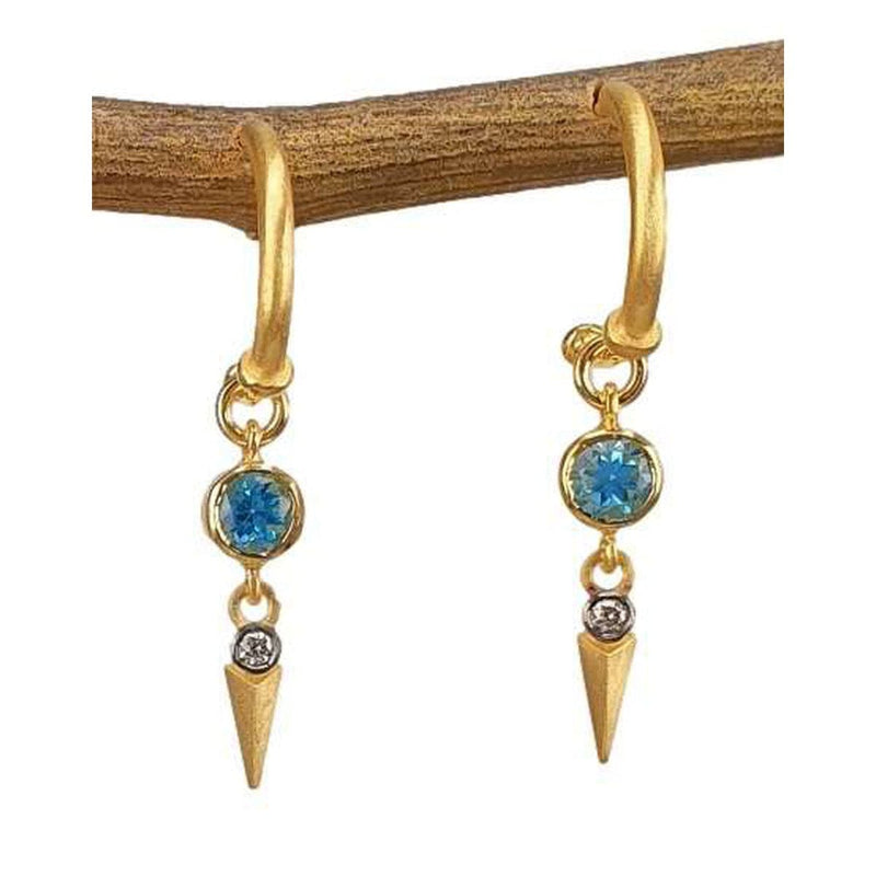 14K Gold & Diamond Earrings - M9433-Marika-Renee Taylor Gallery