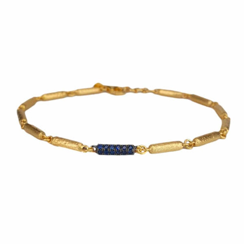 14K and Sapphire Bracelet - M9455-Marika-Renee Taylor Gallery