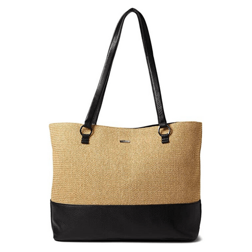 ANDERSEN TOTE - Chaparral Raffia/Gunmetal-Hammitt-Renee Taylor Gallery