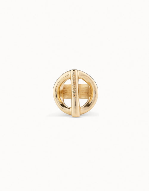 18K Gold Plated Ring - ANI0626ORO-UNO de 50-Renee Taylor Gallery