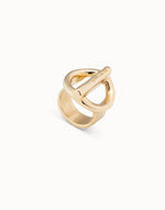 18K Gold Plated Ring - ANI0626ORO-UNO de 50-Renee Taylor Gallery