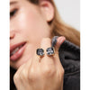 Ser Without Complex 18K Gold Plated Ring - ANI0821NGRORO-UNO de 50-Renee Taylor Gallery