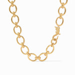 Alligator Link Necklace - Gold-Julie Vos-Renee Taylor Gallery