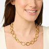 Alligator Link Necklace - Gold-Julie Vos-Renee Taylor Gallery