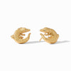 Alligator Stud Earrings - Gold-Julie Vos-Renee Taylor Gallery