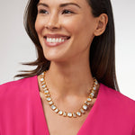 Antonia Tennis Necklace - Iridescent Clear Crystal-Julie Vos-Renee Taylor Gallery