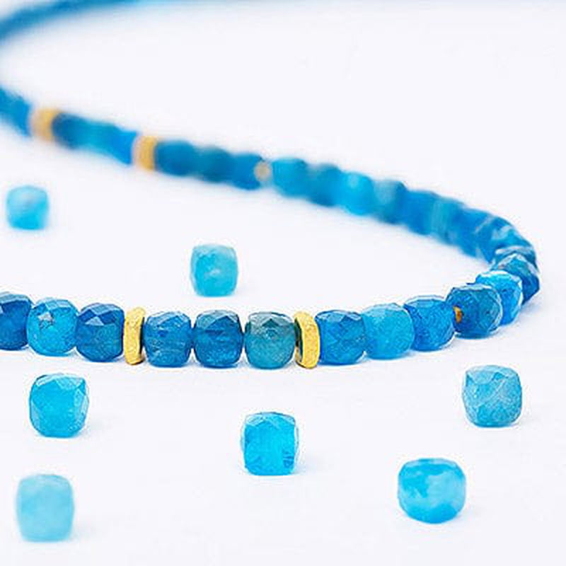 Clinna Apatite Necklace - 85234816-Bernd Wolf-Renee Taylor Gallery