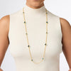 Aquitaine Station Necklace - Capri Blue-Julie Vos-Renee Taylor Gallery