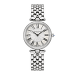 Art Deco Round Diamond Stainless Steel Ladies Watch - FC-200MPW2ARD6B-Frederique Constant-Renee Taylor Gallery