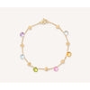 18K Paradise Single-Strand Gemstone Bracelet Bracelet - BB765 MIX01 Y-Marco Bicego-Renee Taylor Gallery