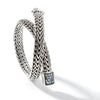 Icon Bracelet, Sterling Silver, Treated Swiss Blue Topaz Pavé, 6.5MM - BBS90422RVBLS2SBT-John Hardy-Renee Taylor Gallery