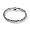 Icon Bracelet, Sterling Silver, White Diamond Pavé, 6.5MM - BBS90422RVDI2BLS-John Hardy-Renee Taylor Gallery