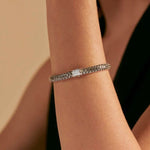 Icon Bracelet, Sterling Silver, White Diamond Pavé, 6.5MM - BBS90422RVDI2BLS-John Hardy-Renee Taylor Gallery