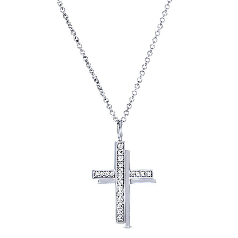 Shadow Cross Pendant - BL2281N-Kelly Waters-Renee Taylor Gallery