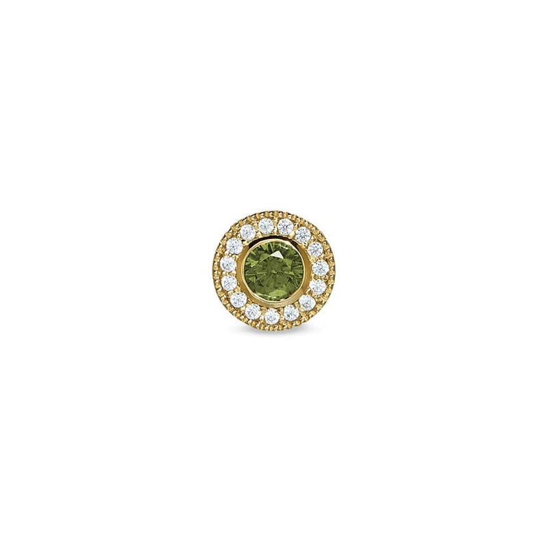 August Peridot Birthstone Necklace Charm - BL2300CH8G-Kelly Waters-Renee Taylor Gallery