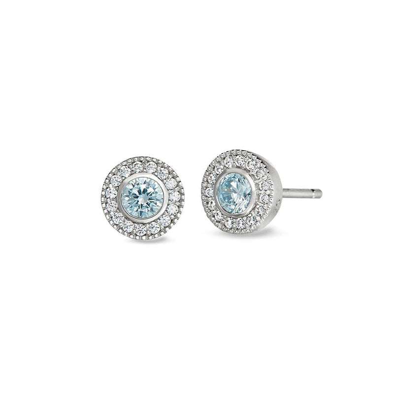 March Birthstone Stud Earrings - BL2300E3S-Kelly Waters-Renee Taylor Gallery