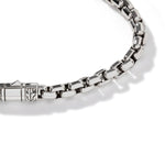 Box Chain Bracelet, Sterling Silver, 4.8MM - BM900086-John Hardy-Renee Taylor Gallery