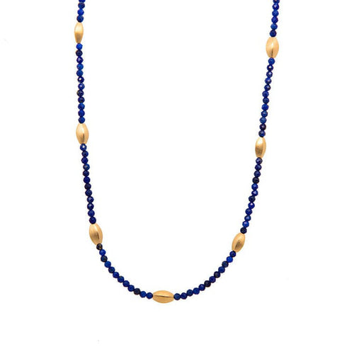 Bliss Lapis Necklace-Joyla-Renee Taylor Gallery