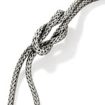 Love Knot Silver 1.8mm Chain Double Row Bracelet - BU900776-John Hardy-Renee Taylor Gallery