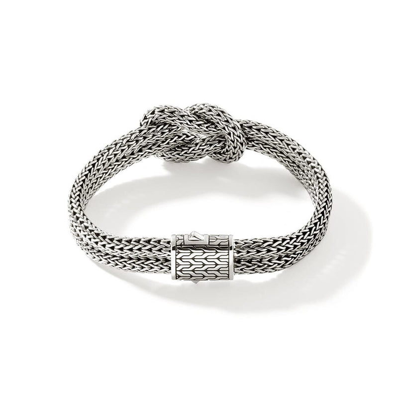 Manah 5mm Love Knot Slim Chain Double Row Bracelet - BU900980XUM-John Hardy-Renee Taylor Gallery