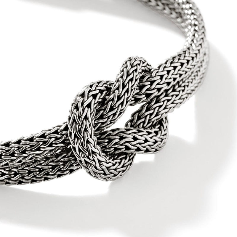 Manah 5mm Love Knot Slim Chain Double Row Bracelet - BU900980XUM-John Hardy-Renee Taylor Gallery