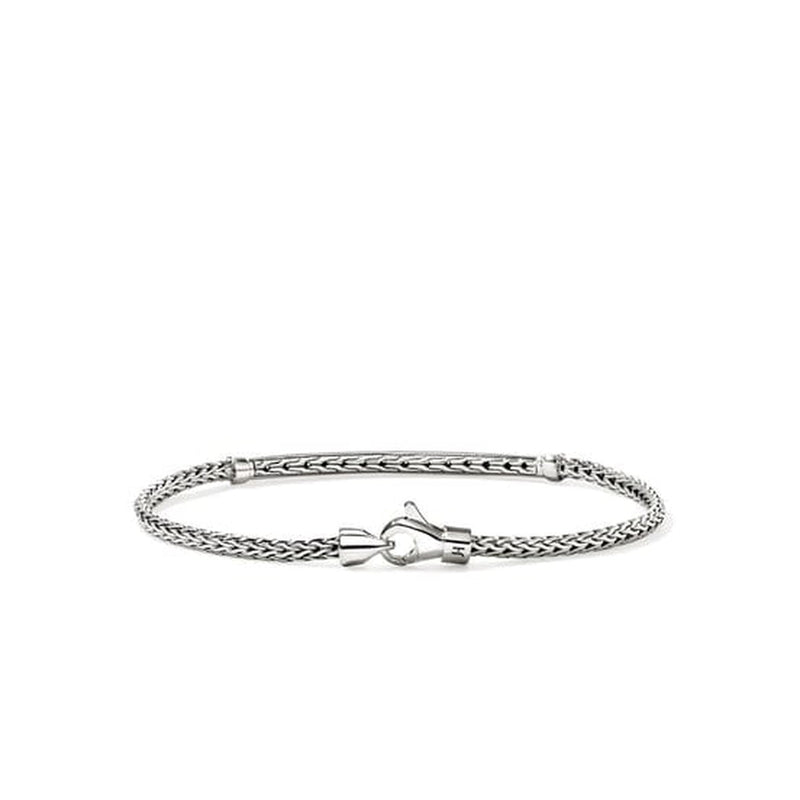 JH Essential Pavé Bracelet, Sterling Silver, Diamonds - BUP987082DI-John Hardy-Renee Taylor Gallery