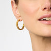 Beaded Eternity Hoop Earrings - Cabochon-Julie Vos-Renee Taylor Gallery