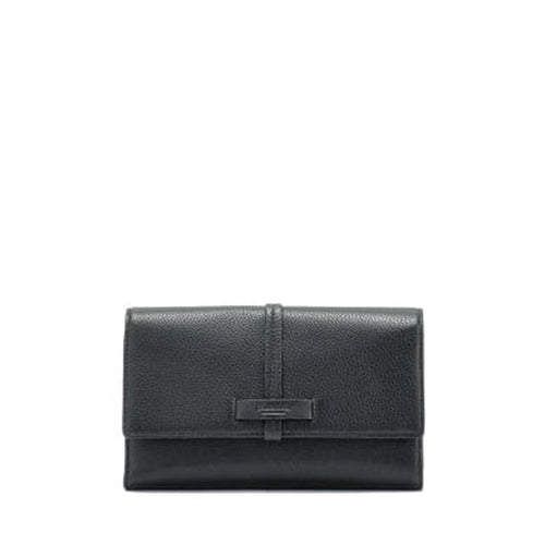 BENJAMIN WALLET - Black/Gunmetal-Hammitt-Renee Taylor Gallery