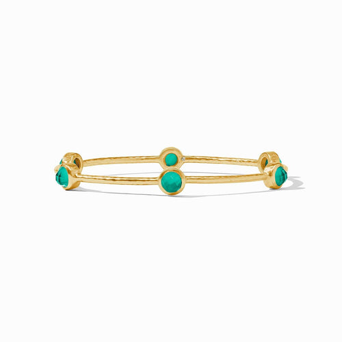 Milano Luxe Bangle - Iridescent Emerald Green-Julie Vos-Renee Taylor Gallery