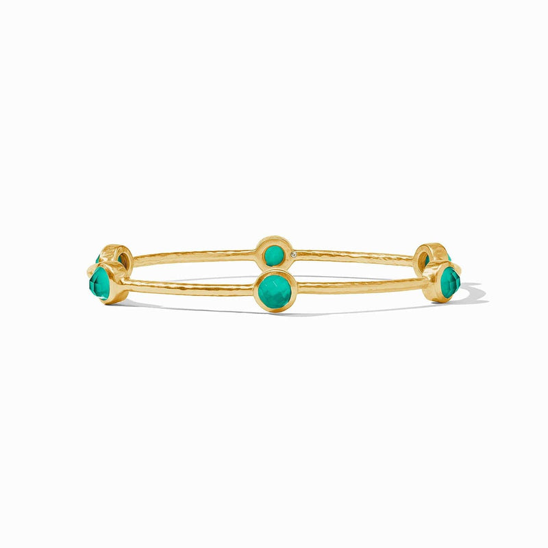 Milano Luxe Bangle - Iridescent Emerald Green-Julie Vos-Renee Taylor Gallery