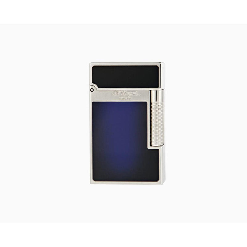 Le Grand Dupont Blue Lacquer And Palladium Lighter-S.T. Dupont-Renee Taylor Gallery