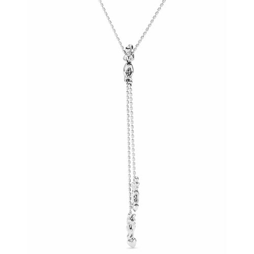 Forever Silver Sterling Silver Plated Necklace - COL1885MTL0000U-UNO de 50-Renee Taylor Gallery