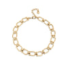 Serotonin 18K Gold Plated Necklace - COL1898ORO0000U-UNO de 50-Renee Taylor Gallery