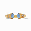 Cannes Cuff - Iridescent Chalcedony Blue-Julie Vos-Renee Taylor Gallery