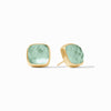 Catalina Stud Earrings - Iridescent Aquamarine Blue-Julie Vos-Renee Taylor Gallery