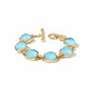 Catalina Stone Bracelet - Iridescent Capri Blue-Julie Vos-Renee Taylor Gallery