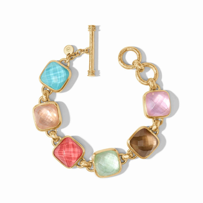 Catalina Stone Bracelet - Iridescent Multi Stone-Julie Vos-Renee Taylor Gallery