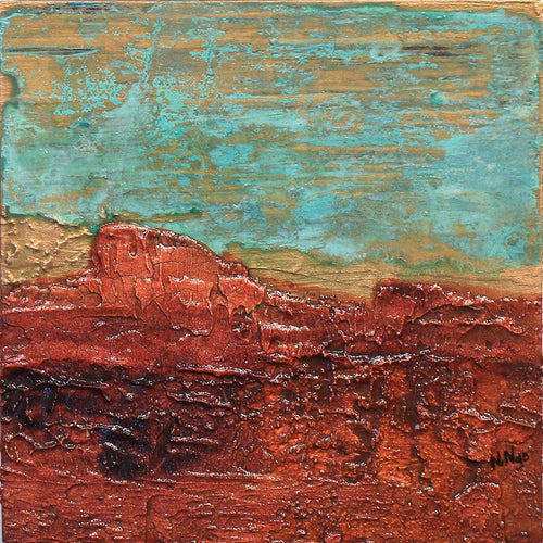 "Copper Ridge II"-Nancy Ngo-Renee Taylor Gallery