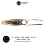 Titanium Limited Edition Divot Tool - D2-10 ROYAL TROON-William Henry-Renee Taylor Gallery