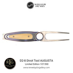 Titanium Limited Edition Divot Tool - D2-8 AUGUSTA-William Henry-Renee Taylor Gallery