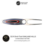 Limited Edition Divot Tool - D2-9 OAKLAND HILLS-William Henry-Renee Taylor Gallery