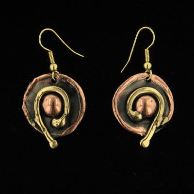 E110 Earrings-Creative Copper-Renee Taylor Gallery