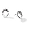 Naga Heritage Silver Stud Earrings - EB60176-John Hardy-Renee Taylor Gallery