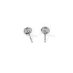 JH Essential Pavé Stud Earring, Sterling Silver, Diamonds - EBP987022DI-John Hardy-Renee Taylor Gallery