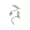 Naga Drop Earrings, Sterling Silver - EBS603361BSP-John Hardy-Renee Taylor Gallery