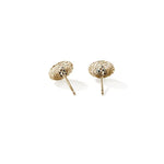 JH Essential Pavé Stud Earrings, Gold, Diamonds - EGGX987182DI-John Hardy-Renee Taylor Gallery