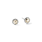 JH Essential Stud Earring, Gold, Sterling Silver, 7MM - EZZ98702-John Hardy-Renee Taylor Gallery