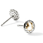 JH Essential Stud Earring, Gold, Sterling Silver, 7MM - EZZ98702-John Hardy-Renee Taylor Gallery